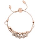 Pavé Beaded Double-Row Slider Bracelet Pavé Beaded Double-Row Slider Bracelet