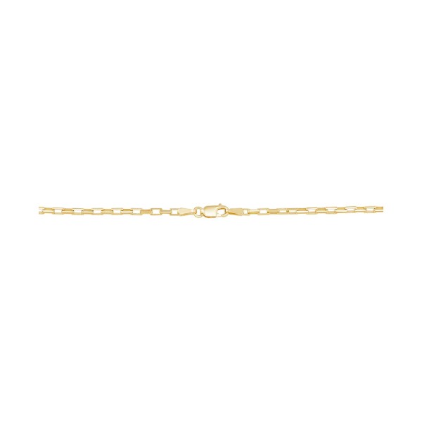 Polished Rectangular Cable Link 18 Polished Rectangular Cable Link 18