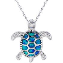 Blue Opal Turtle 18 Blue Opal Turtle 18