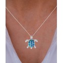 Blue Opal Turtle 18 Blue Opal Turtle 18