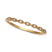Cubic Zirconia Beaded Band Cubic Zirconia Beaded Band