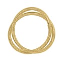 Interlocking Double Twisted Stretch Bracelet Interlocking Double Twisted Stretch Bracelet