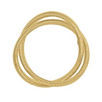 Interlocking Double Twisted Stretch Bracelet