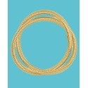 Interlocking Double Twisted Stretch Bracelet Interlocking Double Twisted Stretch Bracelet