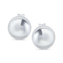 Ball Stud Earrings (6 mm) in Sterling Silver Ball Stud Earrings (6 mm) in Sterling Silver