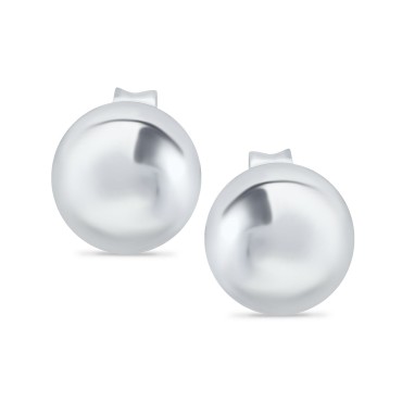 Ball Stud Earrings (6 mm) in Sterling Silver Ball Stud Earrings (6 mm) in Sterling Silver