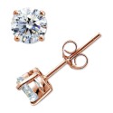 Cubic Zirconia Sterling Silver Stud Earrings Cubic Zirconia Sterling Silver Stud Earrings