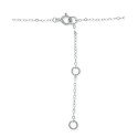 Imitation Sapphire Polished Bar Necklace, 16 Imitation Sapphire Polished Bar Necklace, 16