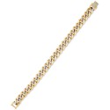 Two-Tone Curb Link Chain Bracelet Two-Tone Curb Link Chain Bracelet