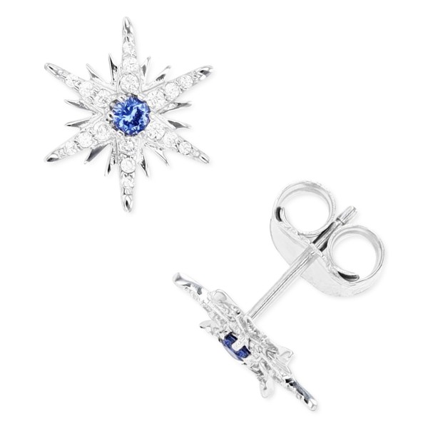 Cubic Zirconia Star Stud Earrings Cubic Zirconia Star Stud Earrings