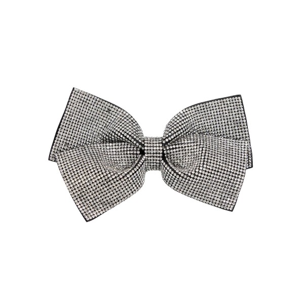 Faux Stone Pave Bow Bangle Bracelet Faux Stone Pave Bow Bangle Bracelet