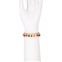 Gold-Tone Multicolor Lightbulb Slider Bracelet Gold-Tone Multicolor Lightbulb Slider Bracelet