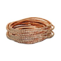 10-Pc. Set Crystal Stretch Bracelets