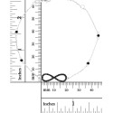 Black Spinel Infinite Chain Bracelet (1/2 ct. t.w.) in Sterling Silver Black Spinel Infinite Chain Bracelet (1/2 ct. t.w.) in Sterling Silver