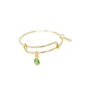 Birthstone Bangle Bracelet for Kids Birthstone Bangle Bracelet for Kids