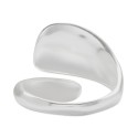 Silver-Tone Wrap Around Statement Ring Silver-Tone Wrap Around Statement Ring