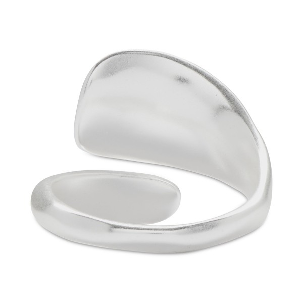 Silver-Tone Wrap Around Statement Ring Silver-Tone Wrap Around Statement Ring