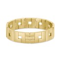 Gold-Tone Stainless Steel Chain Bracelet Gold-Tone Stainless Steel Chain Bracelet