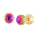 Children's Crystal Ball Stud Earrings in 14k Gold Children's Crystal Ball Stud Earrings in 14k Gold