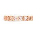 Cubic Zirconia Heart Band Cubic Zirconia Heart Band