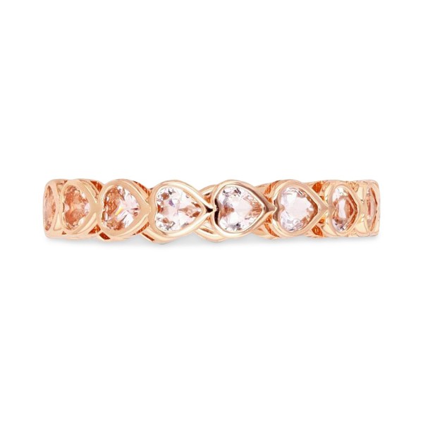 Cubic Zirconia Heart Band Cubic Zirconia Heart Band