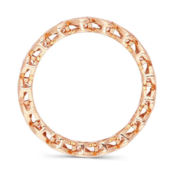 Cubic Zirconia Heart Band Cubic Zirconia Heart Band