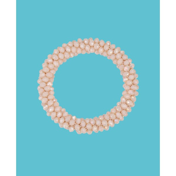 Pink Crystal Stretch Bracelet Pink Crystal Stretch Bracelet