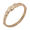Women's Boxed Gold-Tone Twisted Oval Bangle Bracelet Women's Boxed Gold-Tone Twisted Oval Bangle Bracelet