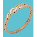 Women's Boxed Gold-Tone Twisted Oval Bangle Bracelet Women's Boxed Gold-Tone Twisted Oval Bangle Bracelet