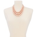 Imitation Pearl Three-Row Collar Necklace Imitation Pearl Three-Row Collar Necklace