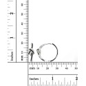 Black Spinel Knotted Small Hoop Earrings (3/8 ct. t.w.) in Sterling Silver, 0.79 Black Spinel Knotted Small Hoop Earrings (3/8 ct. t.w.) in Sterling Silver, 0.79