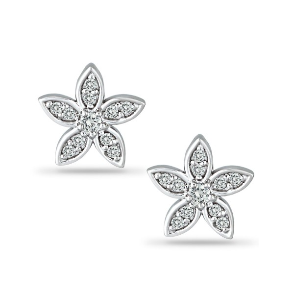 Cubic Zirconia Star Flower Stud Earrings in Sterling Silver Cubic Zirconia Star Flower Stud Earrings in Sterling Silver Cubic Zirconia Star Flower Stud Earrings in Sterling Silver Cubic Zirconia Star Flower Stud Earrings in Sterling Silver