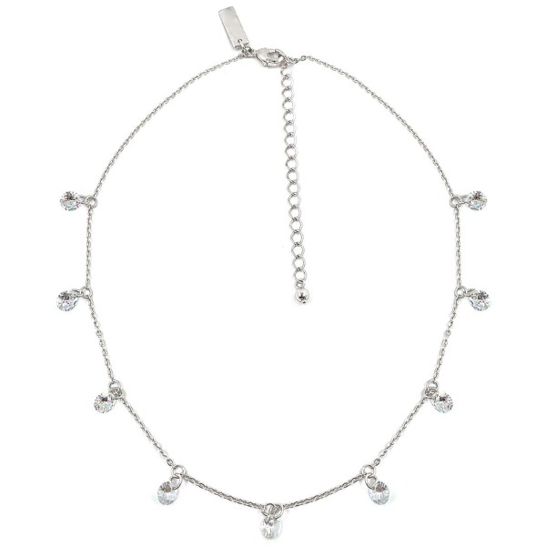 Cubic Zirconia Crystal Drop Necklace Cubic Zirconia Crystal Drop Necklace