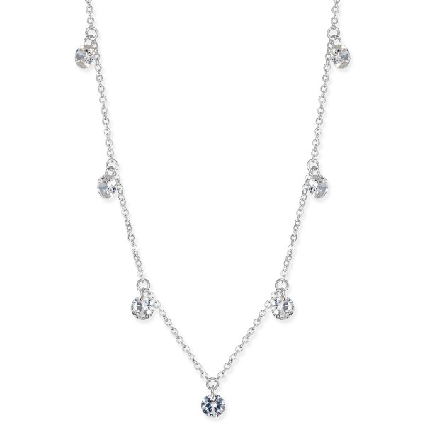 Cubic Zirconia Crystal Drop Necklace Cubic Zirconia Crystal Drop Necklace